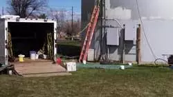 Water Tower Cleaning April 2014