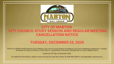 CANCELLATION NOTICE